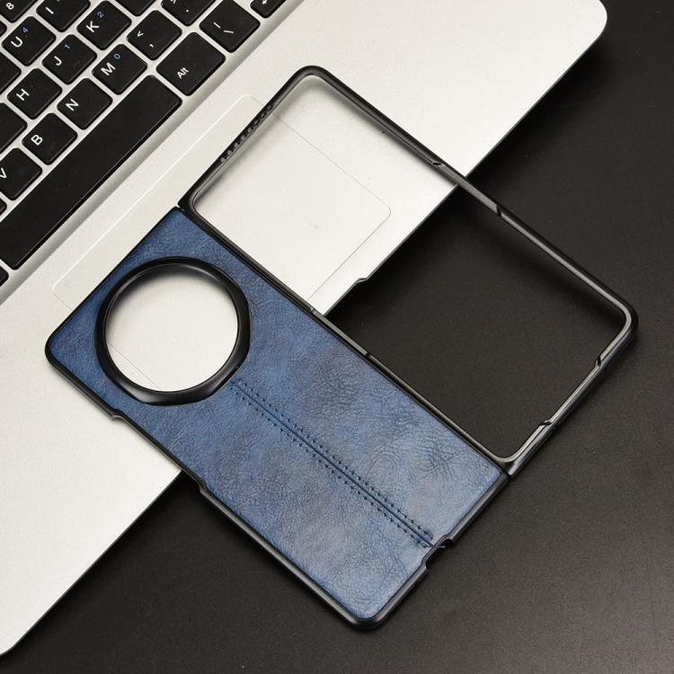 For Honor Magic V6 Cow Pattern Sewing Back Cover Phone Case