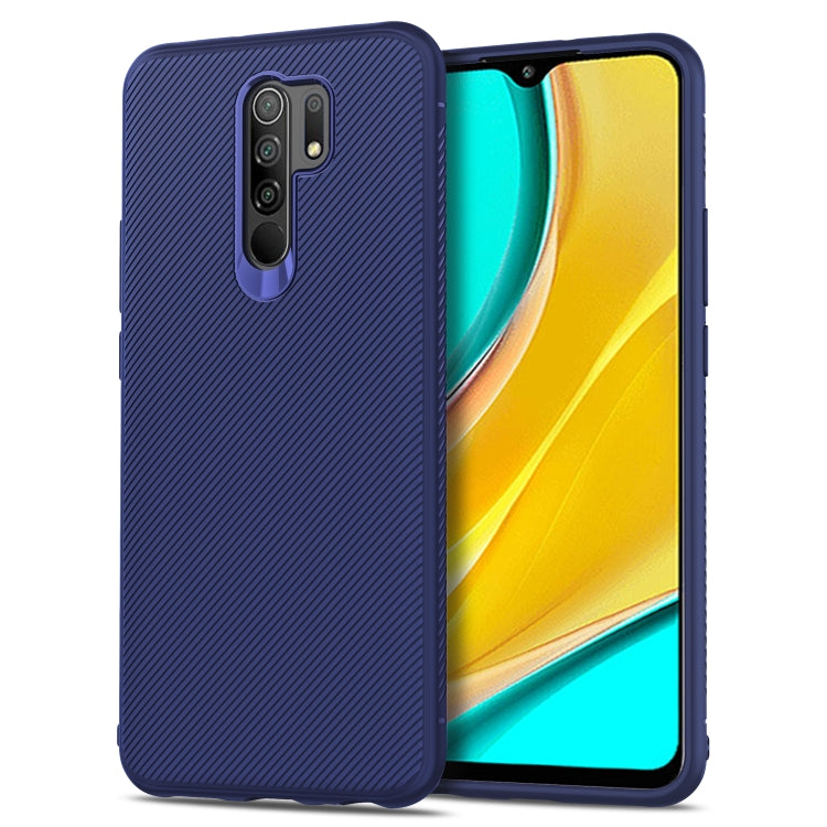 For Xiaomi Redmi 9 Lenuo Leshen Series Stripe Texture TPU Case