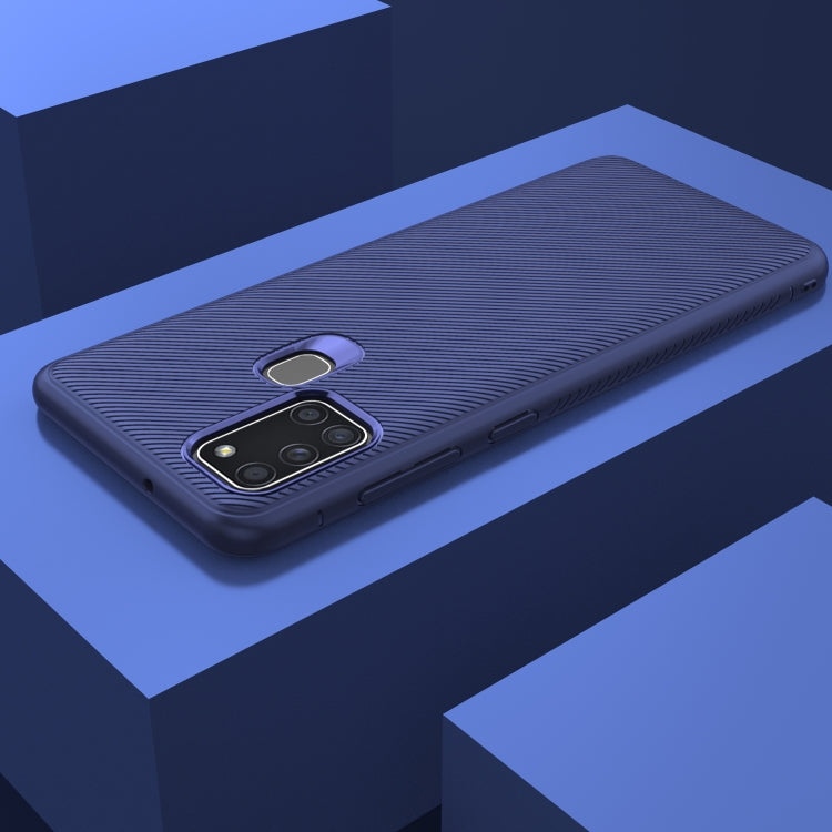 For Samsung Galaxy A21s Lenuo Leshen Series Stripe Texture TPU Case
