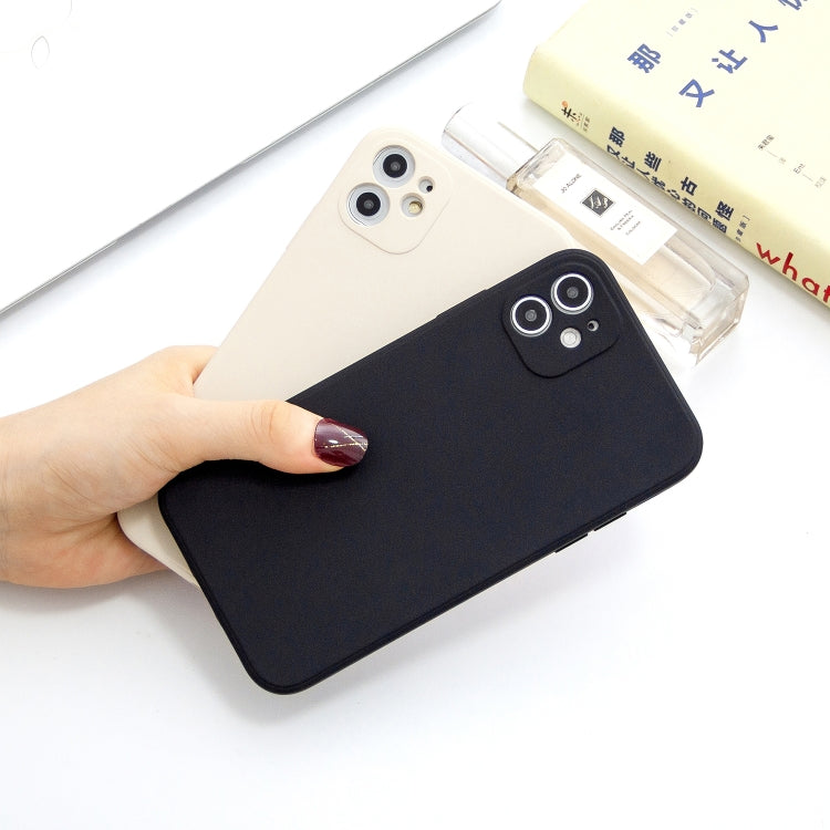 For iPhone 11 Pro Max Magic Cube Frosted Silicone Shockproof Full Coverage Protective Case