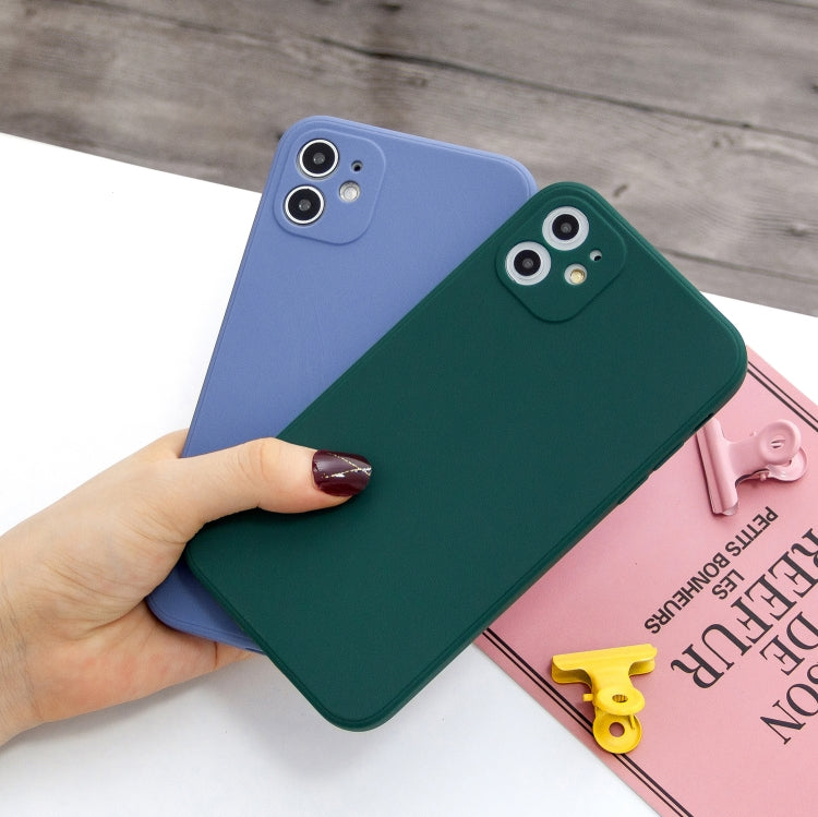 For iPhone 11 Pro Max Magic Cube Frosted Silicone Shockproof Full Coverage Protective Case