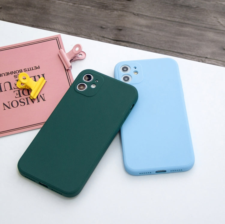 For iPhone 11 Pro Max Magic Cube Frosted Silicone Shockproof Full Coverage Protective Case