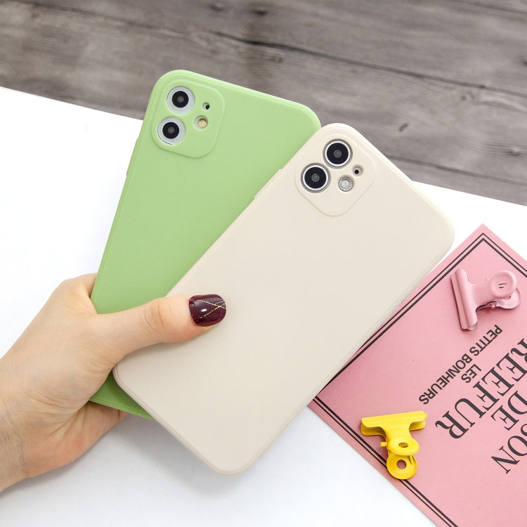 For iPhone 11 Pro Max Magic Cube Frosted Silicone Shockproof Full Coverage Protective Case