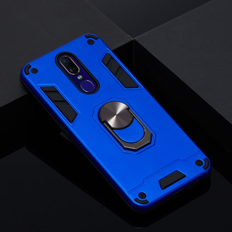 For OPPO F11 & A9 2 in 1 Armour Series PC + TPU Protective Case with Ring Holder