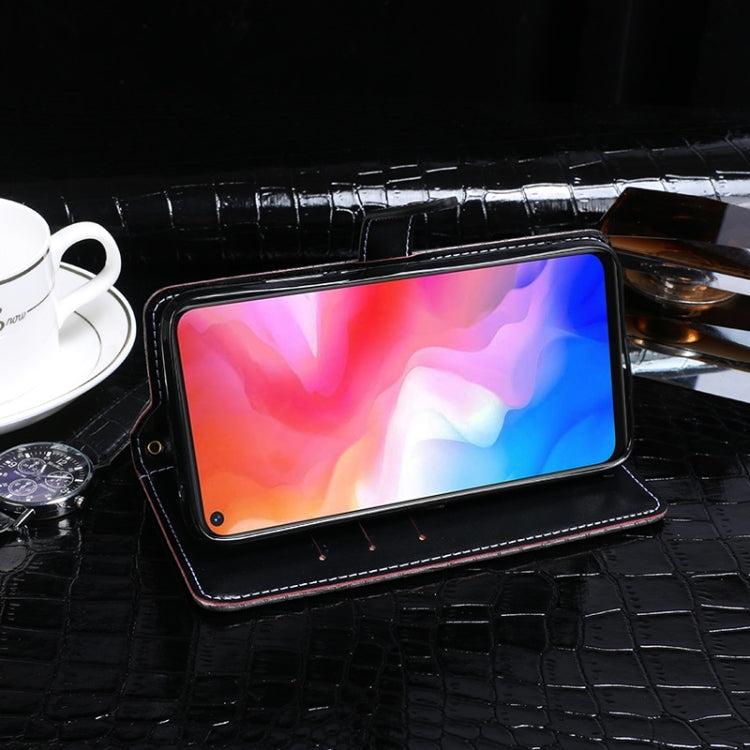 For Vivo Y50 idewei Crocodile Texture Horizontal Flip Leather Case with Holder & Card Slots & Wallet