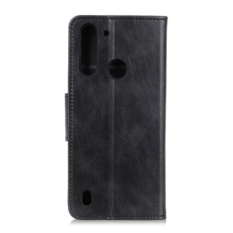 For Motorola Moto One Fusion Mirren Crazy Horse Texture Horizontal Flip Leather Case with Holder & Card Slots & Wallet
