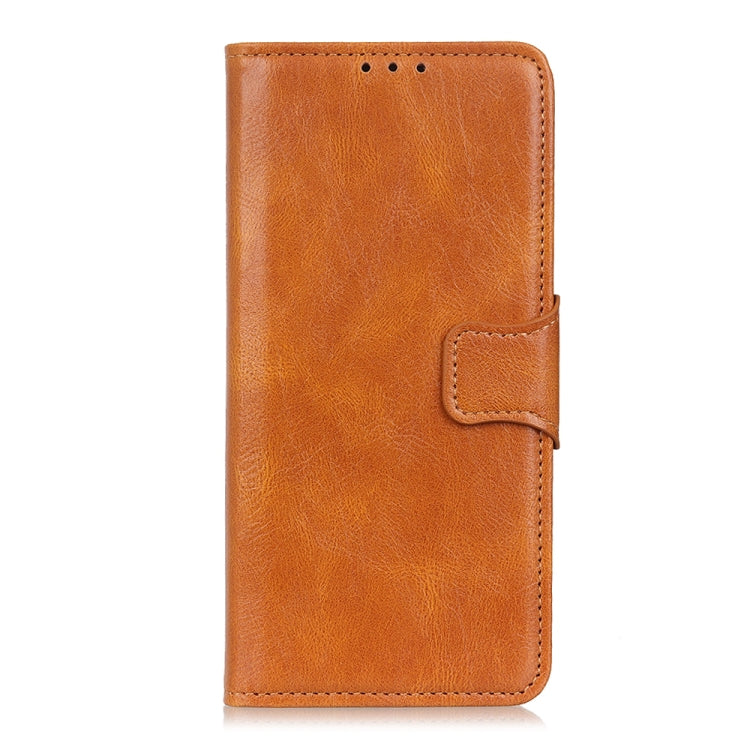 For Motorola Moto One Fusion Mirren Crazy Horse Texture Horizontal Flip Leather Case with Holder & Card Slots & Wallet