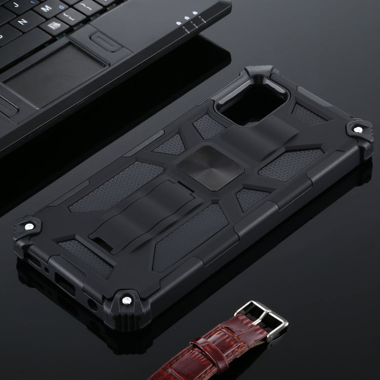 For Samsung Galaxy A31 Shockproof TPU + PC Magnetic Protective Case with Holder