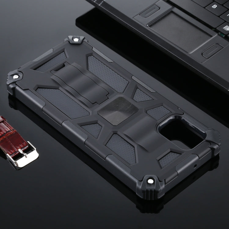 For Samsung Galaxy A31 Shockproof TPU + PC Magnetic Protective Case with Holder