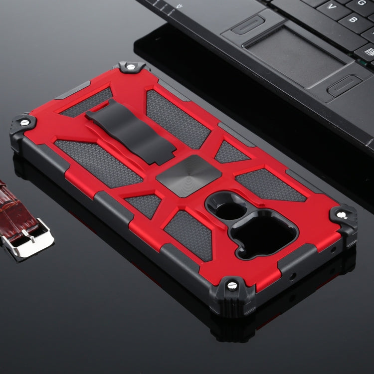 For Xiaomi Redmi Note 9 Shockproof TPU + PC Magnetic Protective Case with Holder