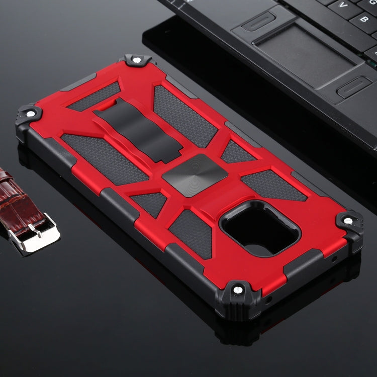For Xiaomi Redmi Note 9s / Note 9 Pro Shockproof TPU + PC Magnetic Protective Case with Holder