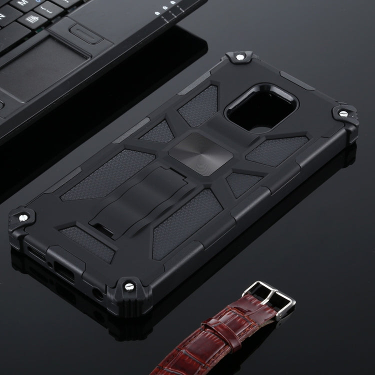 For Xiaomi Redmi Note 9s / Note 9 Pro Shockproof TPU + PC Magnetic Protective Case with Holder