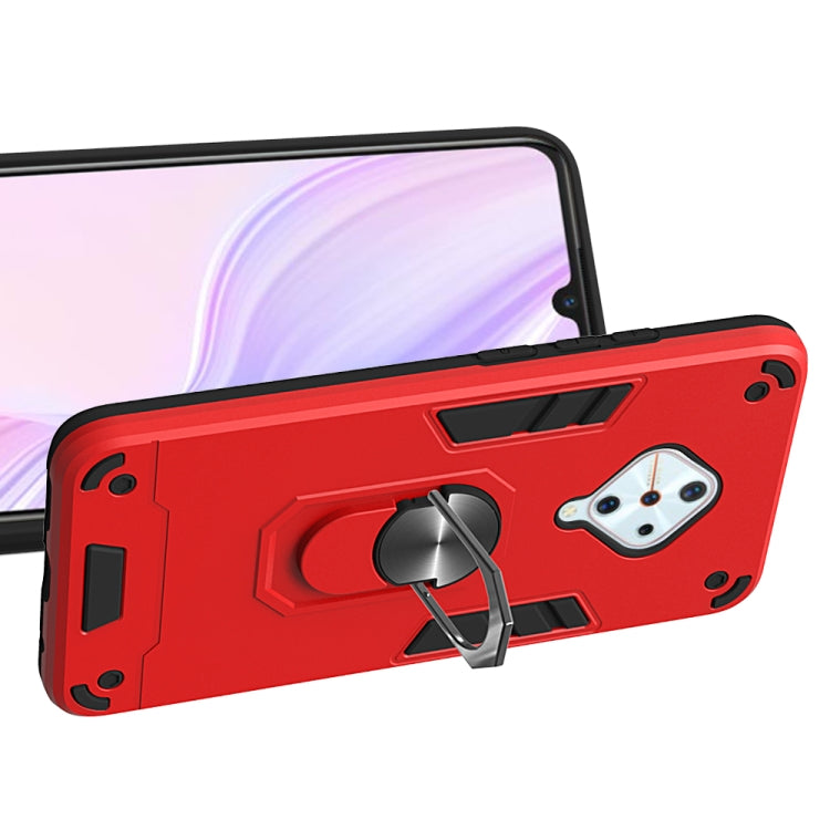 For vivo V17(Russia Version) / Y9s / S1 Pro 2 in 1 Armour Series PC + TPU Protective Case with Ring Holder