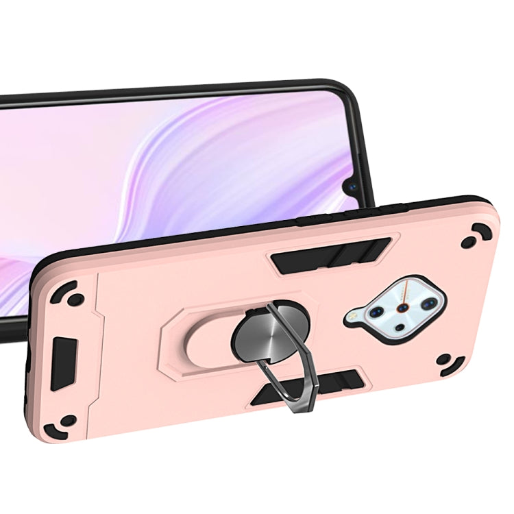For vivo V17(Russia Version) / Y9s / S1 Pro 2 in 1 Armour Series PC + TPU Protective Case with Ring Holder