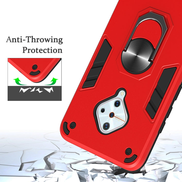 For vivo V17(Russia Version) / Y9s / S1 Pro 2 in 1 Armour Series PC + TPU Protective Case with Ring Holder