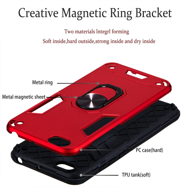 For vivo Y67 2 in 1 Armour Series PC + TPU Protective Case with Ring Holder