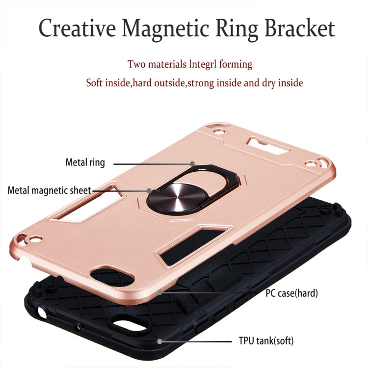 For vivo Y67 2 in 1 Armour Series PC + TPU Protective Case with Ring Holder