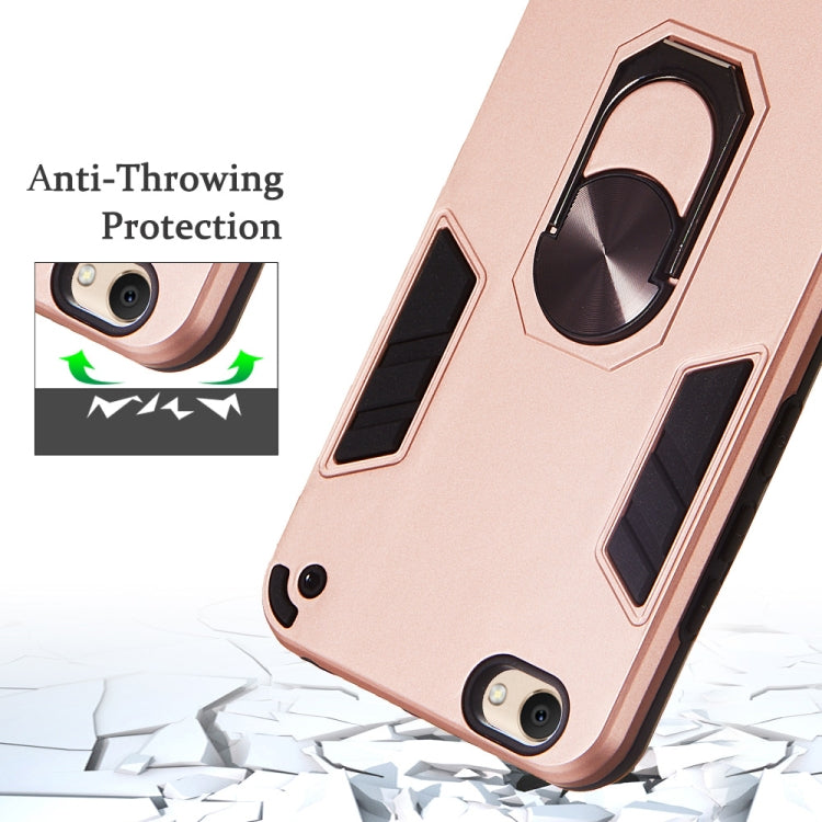 For vivo Y67 2 in 1 Armour Series PC + TPU Protective Case with Ring Holder