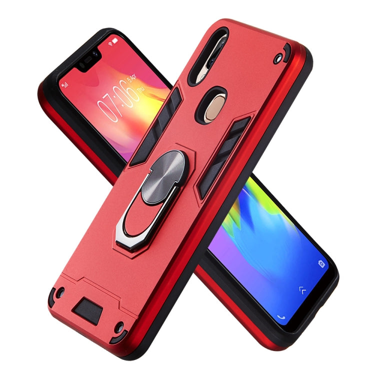 For vivo Y83 Pro 2 in 1 Armour Series PC + TPU Protective Case with Ring Holder