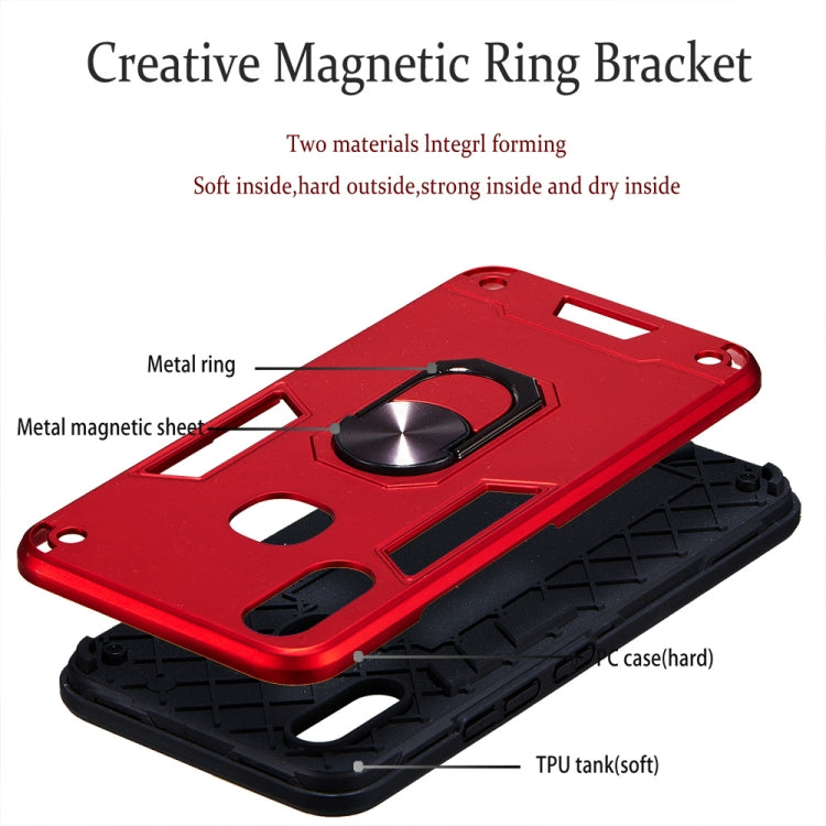 For vivo Y83 Pro 2 in 1 Armour Series PC + TPU Protective Case with Ring Holder