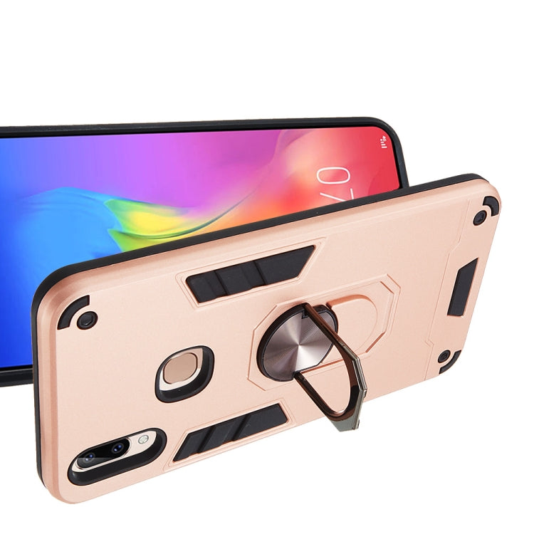 For vivo Y83 Pro 2 in 1 Armour Series PC + TPU Protective Case with Ring Holder