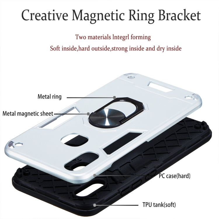 For vivo Y83 Pro 2 in 1 Armour Series PC + TPU Protective Case with Ring Holder