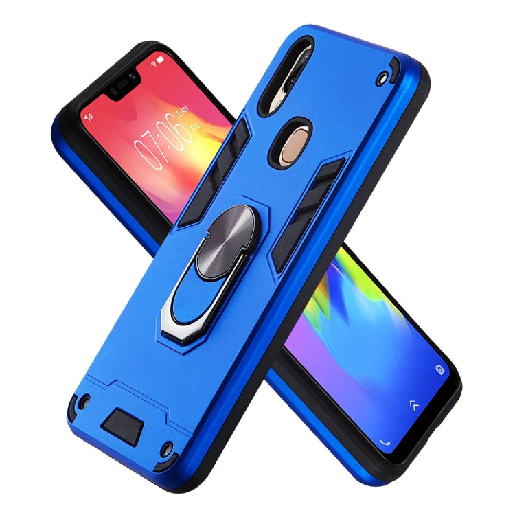 For vivo Y83 Pro 2 in 1 Armour Series PC + TPU Protective Case with Ring Holder