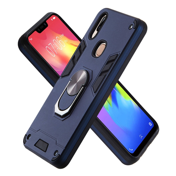 For vivo Y83 Pro 2 in 1 Armour Series PC + TPU Protective Case with Ring Holder