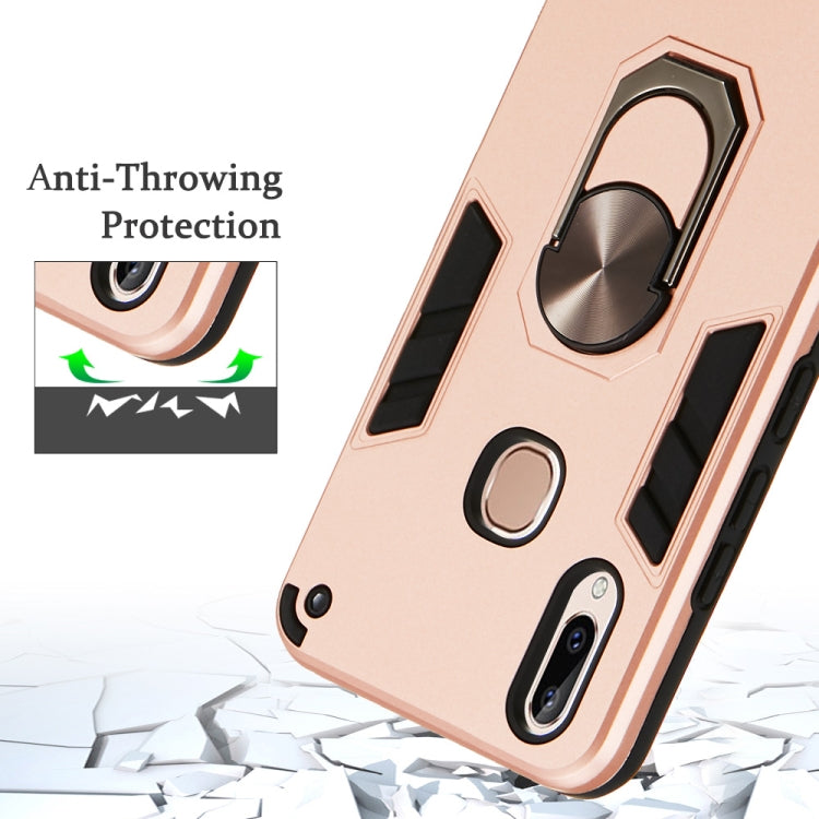 For vivo Y83 Pro 2 in 1 Armour Series PC + TPU Protective Case with Ring Holder