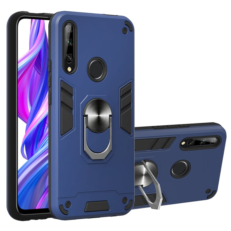 For Huawei Honor 9X / Enjoy 10 Plus 2 in 1 Armour Series PC + TPU Protective Case with Ring Holder