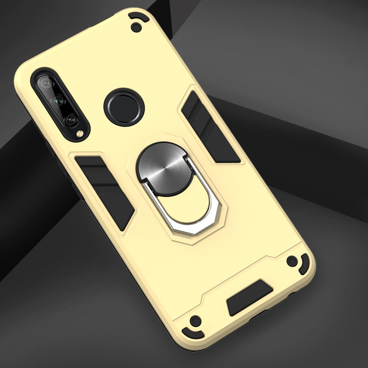 For Huawei Honor 9X / Enjoy 10 Plus 2 in 1 Armour Series PC + TPU Protective Case with Ring Holder