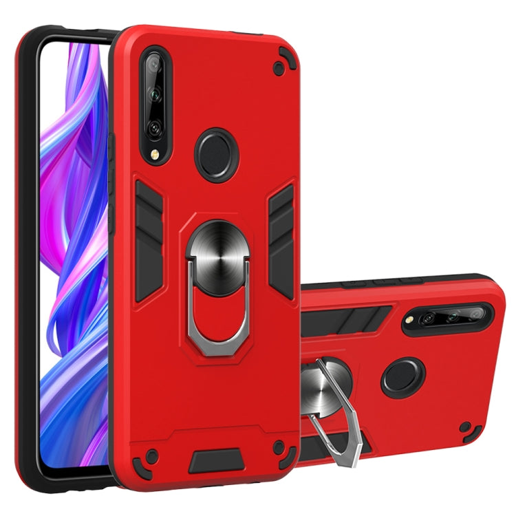 For Huawei Honor 9X / Enjoy 10 Plus 2 in 1 Armour Series PC + TPU Protective Case with Ring Holder