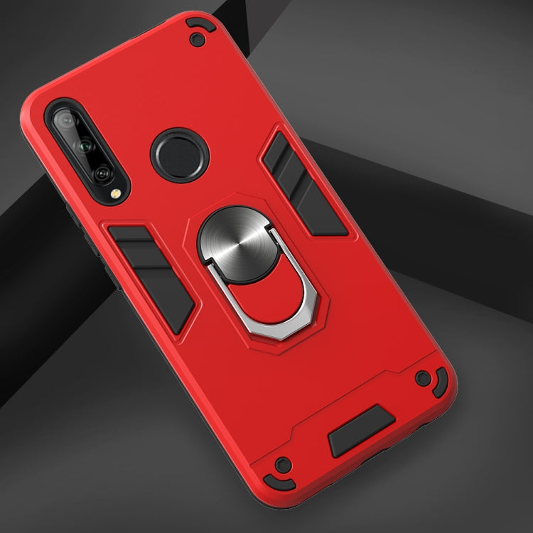 For Huawei Honor 9X / Enjoy 10 Plus 2 in 1 Armour Series PC + TPU Protective Case with Ring Holder