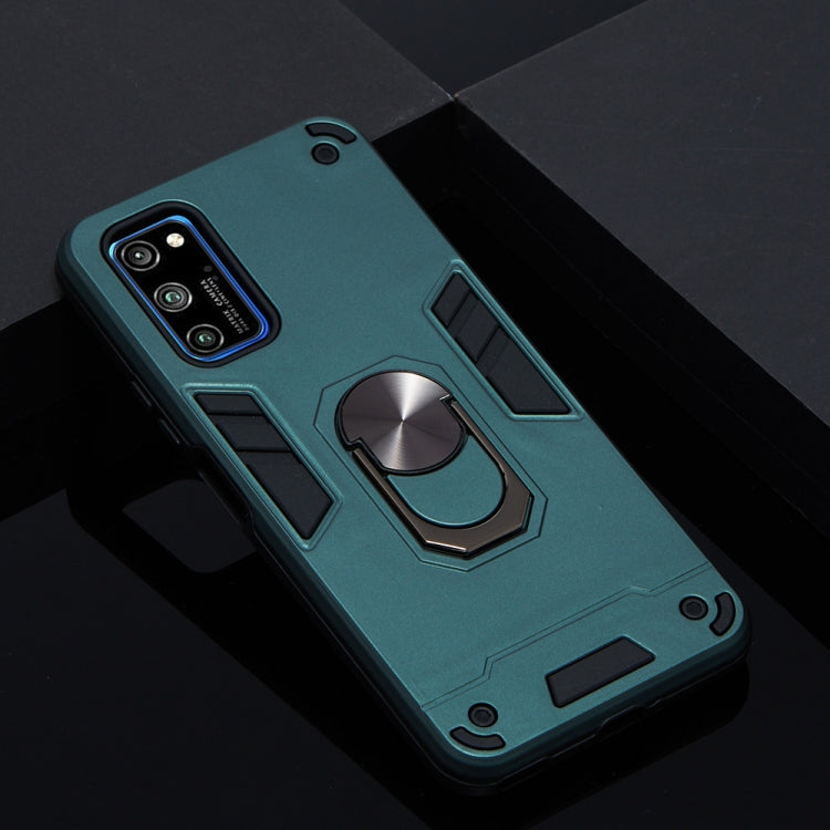 For Huawei Honor V30 / V30 Pro 2 in 1 Armour Series PC + TPU Protective Case with Ring Holder