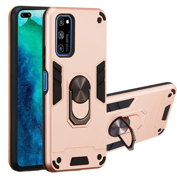 For Huawei Honor V30 / V30 Pro 2 in 1 Armour Series PC + TPU Protective Case with Ring Holder