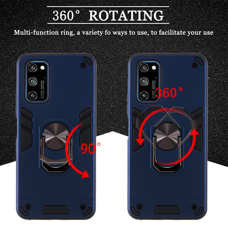 For Huawei Honor V30 / V30 Pro 2 in 1 Armour Series PC + TPU Protective Case with Ring Holder