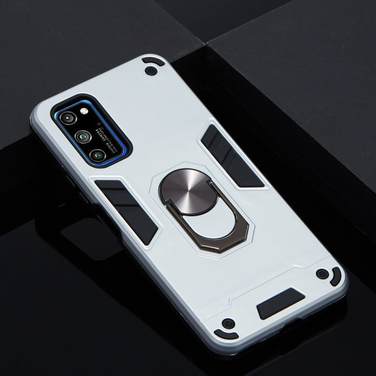 For Huawei Honor V30 / V30 Pro 2 in 1 Armour Series PC + TPU Protective Case with Ring Holder
