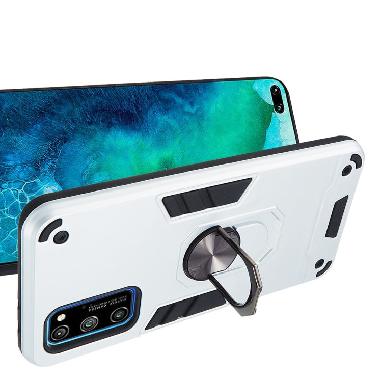 For Huawei Honor V30 / V30 Pro 2 in 1 Armour Series PC + TPU Protective Case with Ring Holder