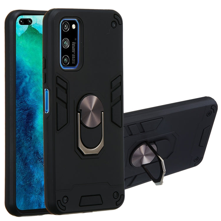 For Huawei Honor V30 / V30 Pro 2 in 1 Armour Series PC + TPU Protective Case with Ring Holder