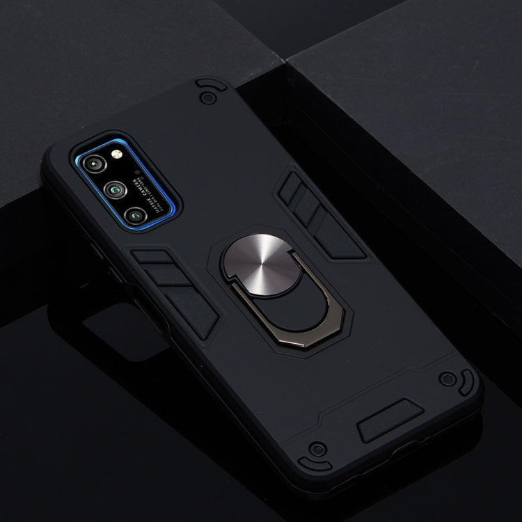 For Huawei Honor V30 / V30 Pro 2 in 1 Armour Series PC + TPU Protective Case with Ring Holder