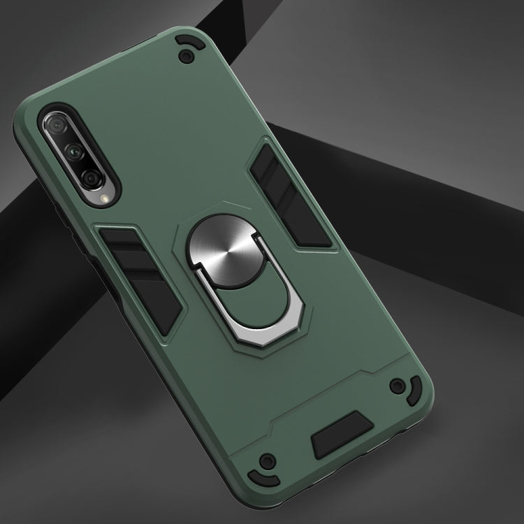 For Huawei Y9s / Honor 9 2 in 1 Armour Series PC + TPU Protective Case with Ring Holder