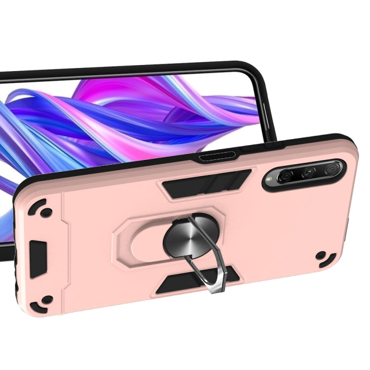 For Huawei Y9s / Honor 9 2 in 1 Armour Series PC + TPU Protective Case with Ring Holder