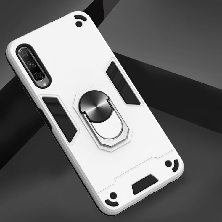 For Huawei Y9s / Honor 9 2 in 1 Armour Series PC + TPU Protective Case with Ring Holder