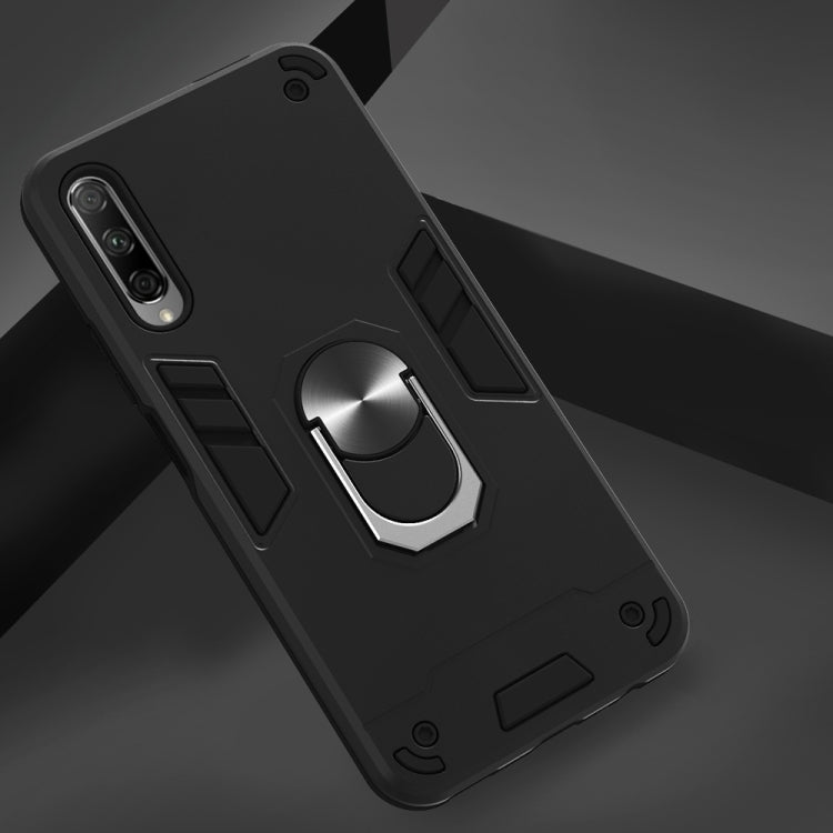 For Huawei Y9s / Honor 9 2 in 1 Armour Series PC + TPU Protective Case with Ring Holder