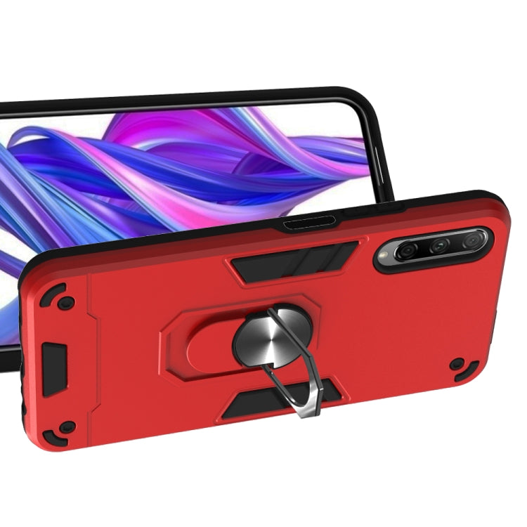 For Huawei Y9s / Honor 9 2 in 1 Armour Series PC + TPU Protective Case with Ring Holder