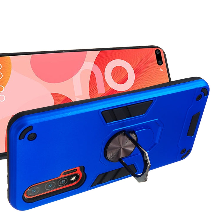 For Huawei nova 6 2 in 1 Armour Series PC + TPU Protective Case with Ring Holder