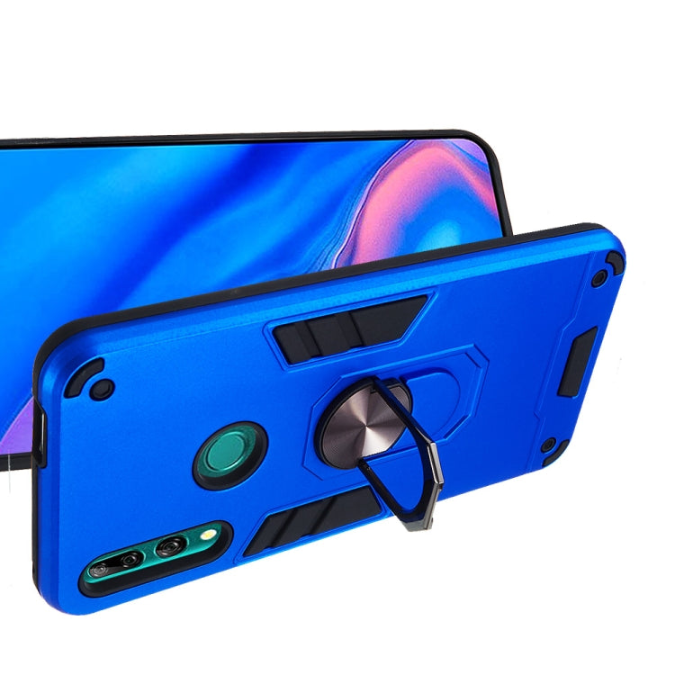 For Huawei P Smart Z / Y9 Prime (2019) 2 in 1 Armour Series PC + TPU Protective Case with Ring Holder