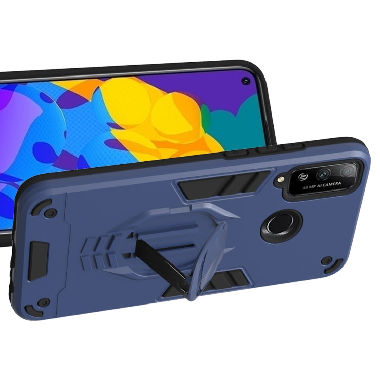 For Huawei Honor Play 4T 2 in 1 Armor Knight Series PC + TPU Protective Case with Invisible Holder