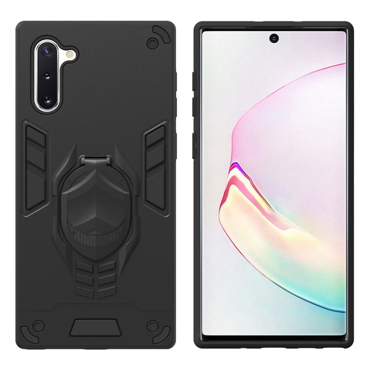 For Samsung Galaxy Note 10 2 in 1 Armor Knight Series PC + TPU Protective Case with Invisible Holder