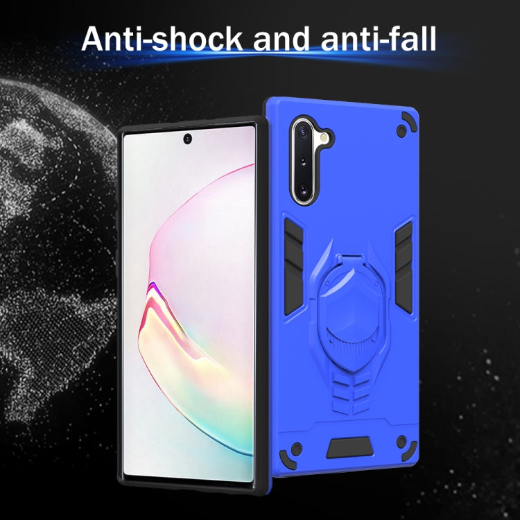 For Samsung Galaxy Note 10 2 in 1 Armor Knight Series PC + TPU Protective Case with Invisible Holder